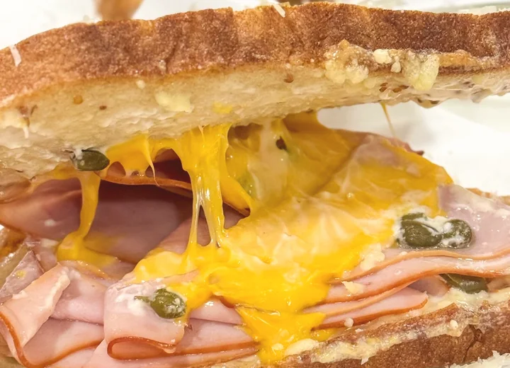 Cubano ซาวโดว์แซนด์วิช The Catch Up Bakeroom